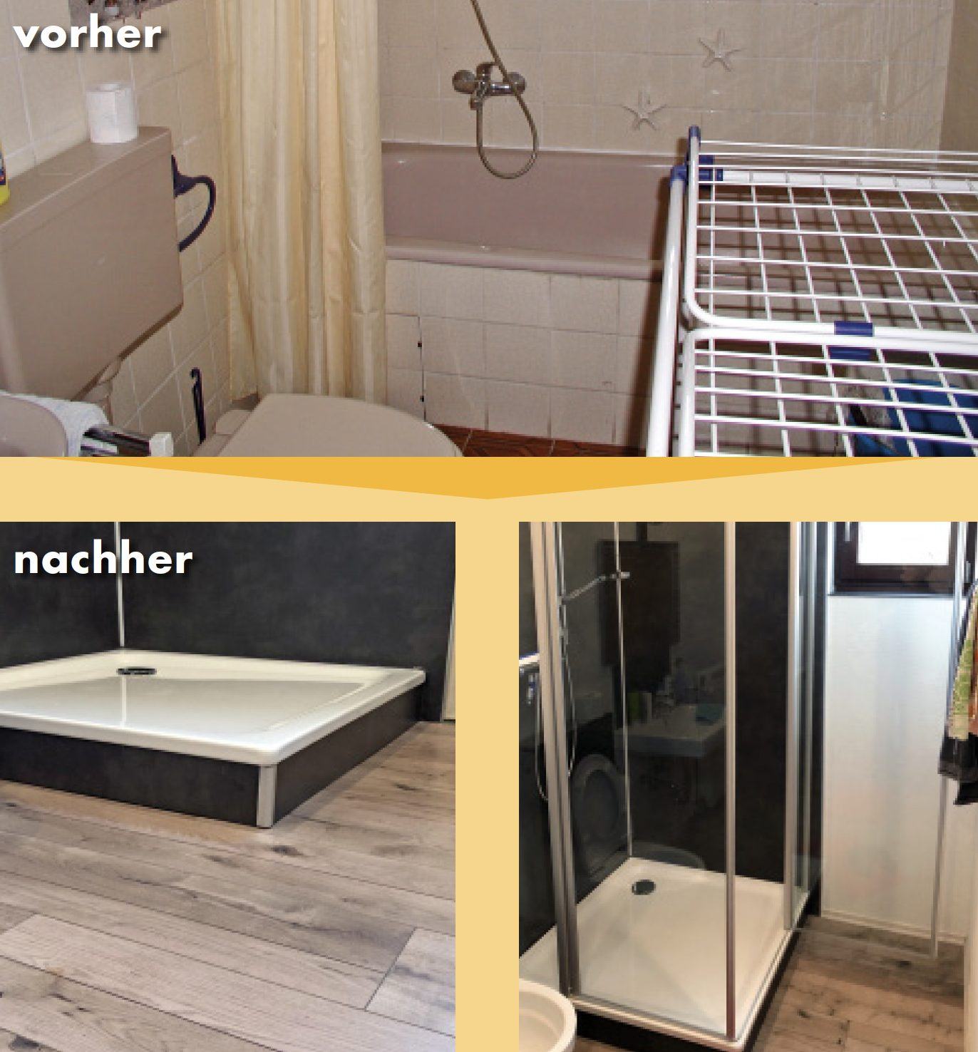 Badsanierung mit Doppelwaschtisch